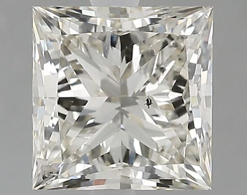 2.01ct J SI2 Excellent Cut Princess Lab Grown Diamond