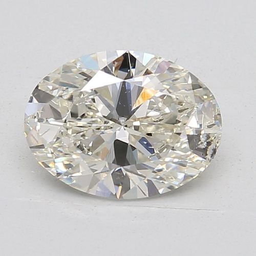 2.51ct J SI1 Rare Carat Ideal Cut Oval Lab Grown Diamond