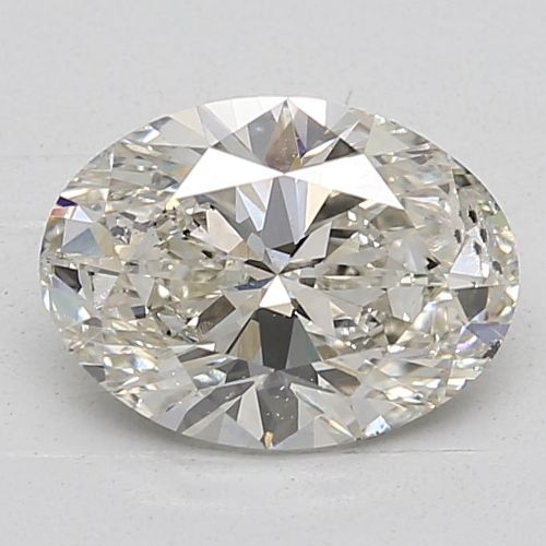 2.50ct J SI2 Rare Carat Ideal Cut Oval Lab Grown Diamond