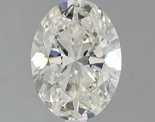 2.50ct J SI2 Rare Carat Ideal Cut Oval Lab Grown Diamond