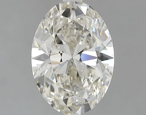 2.20ct J SI1 Rare Carat Ideal Cut Oval Lab Grown Diamond