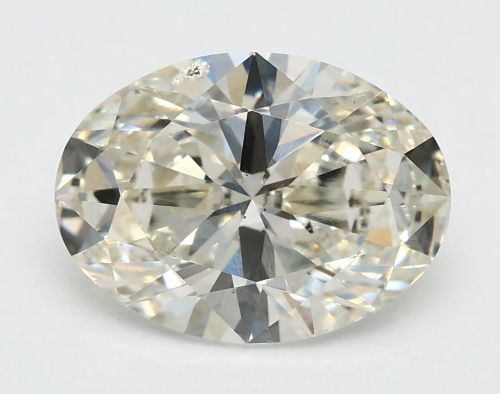 1.73ct J SI1 Rare Carat Ideal Cut Oval Lab Grown Diamond