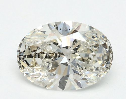 1.56ct H SI2 Rare Carat Ideal Cut Oval Lab Grown Diamond