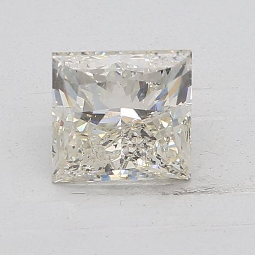 2.01ct J SI2 Rare Carat Ideal Cut Princess Lab Grown Diamond