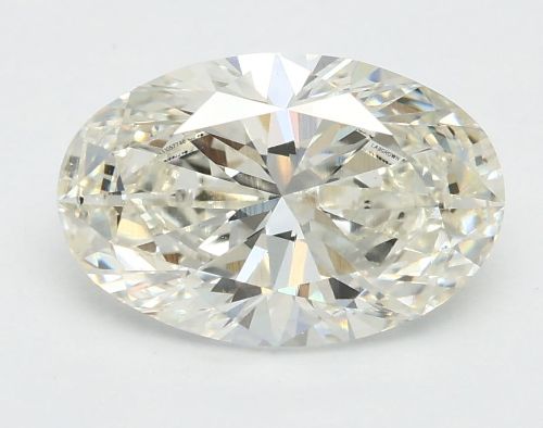 1.73ct J SI1 Rare Carat Ideal Cut Oval Lab Grown Diamond