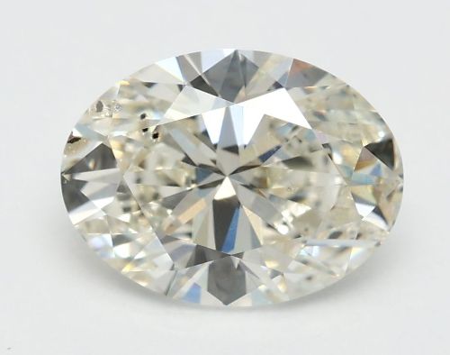 1.70ct J SI2 Rare Carat Ideal Cut Oval Lab Grown Diamond