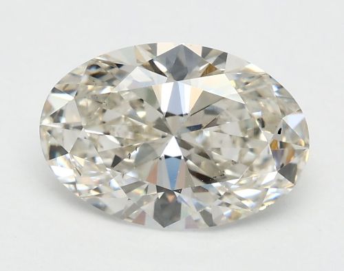 1.53ct I SI1 Rare Carat Ideal Cut Oval Lab Grown Diamond