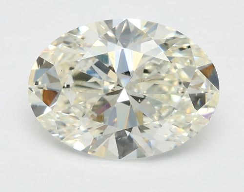 1.76ct J SI1 Rare Carat Ideal Cut Oval Lab Grown Diamond