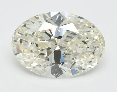 1.70ct J SI2 Rare Carat Ideal Cut Oval Lab Grown Diamond