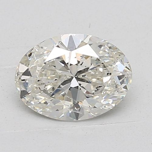 1.71ct J SI2 Rare Carat Ideal Cut Oval Lab Grown Diamond