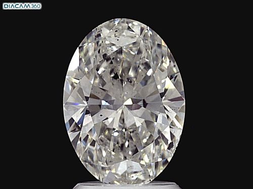 2.24ct H SI2 Rare Carat Ideal Cut Oval Lab Grown Diamond