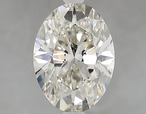 2.20ct J VS2 Rare Carat Ideal Cut Oval Lab Grown Diamond