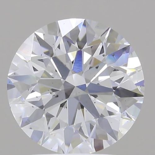 1.69ct D SI1 Rare Carat Ideal Cut Round Lab Grown Diamond