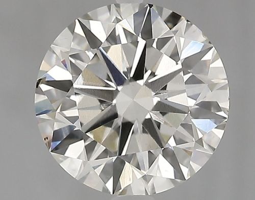 2.65ct J VS2 Excellent Cut Round Lab Grown Diamond