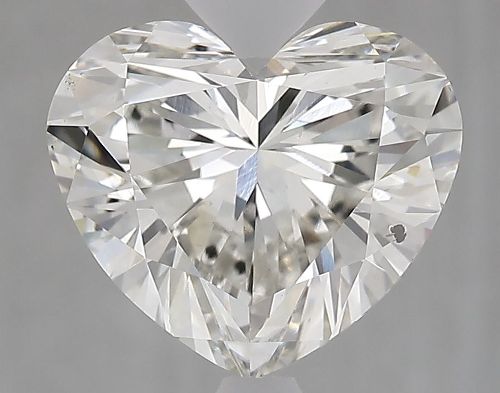 3.72ct H SI1 Rare Carat Ideal Cut Heart Lab Grown Diamond