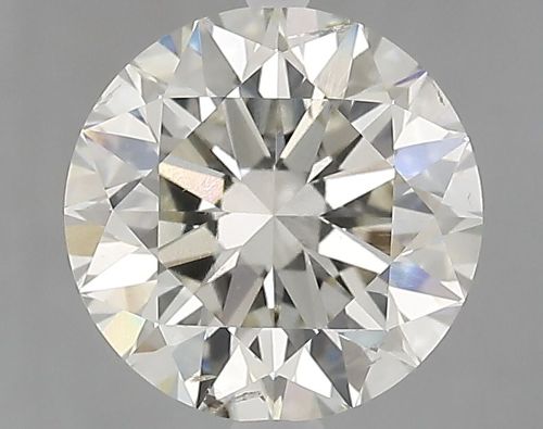 2.65ct K SI1 Excellent Cut Round Lab Grown Diamond