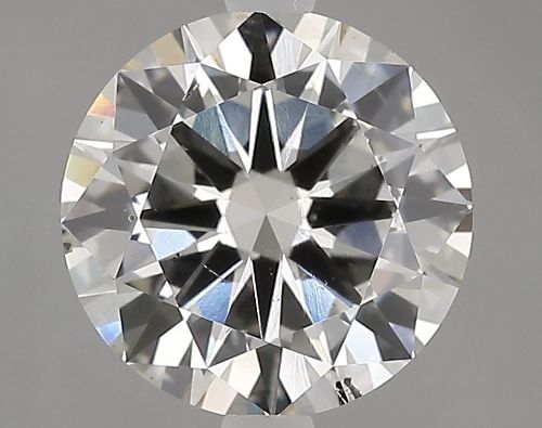 2.60ct J SI1 Excellent Cut Round Lab Grown Diamond