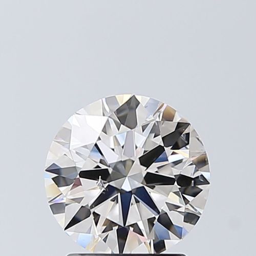 1.62ct D SI1 Rare Carat Ideal Cut Round Lab Grown Diamond