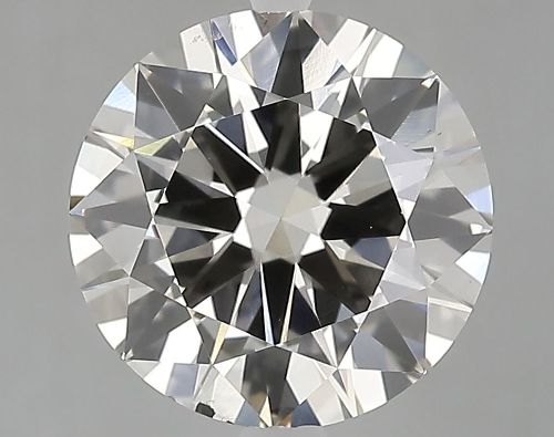 3.04ct K SI1 Very Good Cut Round Lab Grown Diamond