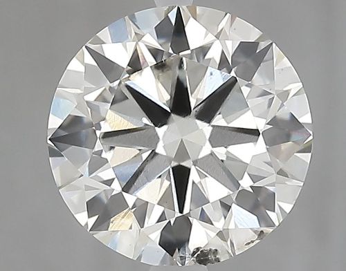 2.61ct J SI2 Excellent Cut Round Lab Grown Diamond