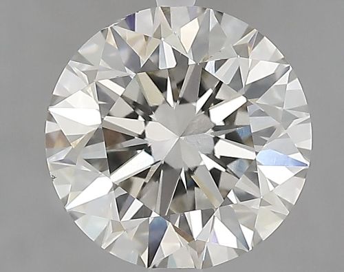 2.70ct J VS2 Excellent Cut Round Lab Grown Diamond