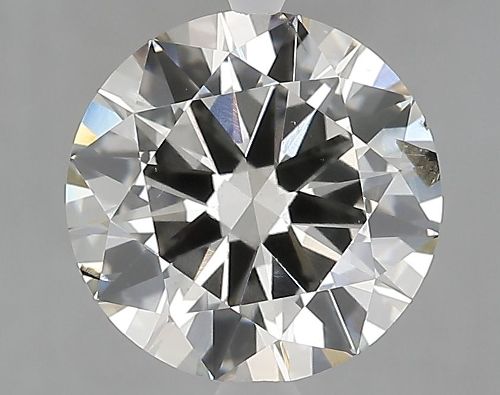 2.70ct J SI2 Excellent Cut Round Lab Grown Diamond