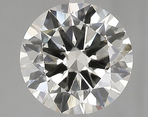 2.61ct J SI2 Excellent Cut Round Lab Grown Diamond