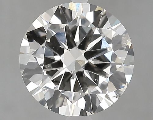 2.51ct J SI2 Very Good Cut Round Lab Grown Diamond