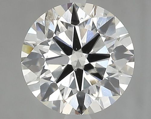 2.55ct I SI2 Rare Carat Ideal Cut Round Lab Grown Diamond