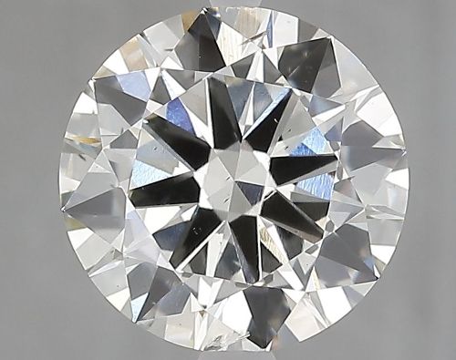 2.65ct J SI1 Excellent Cut Round Lab Grown Diamond