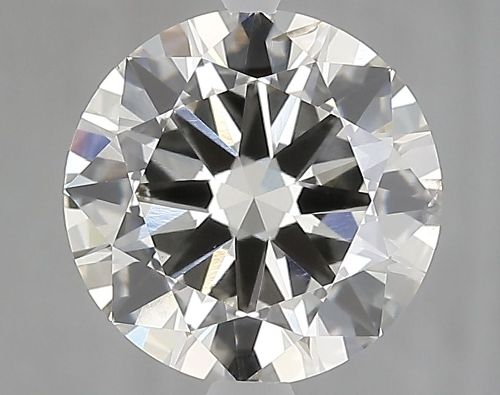 2.57ct J SI1 Excellent Cut Round Lab Grown Diamond