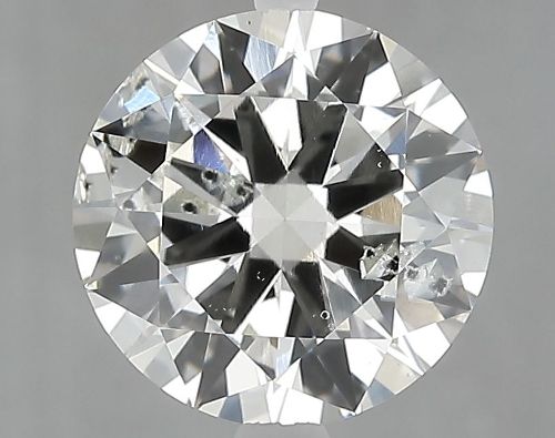 2.52ct I SI2 Excellent Cut Round Lab Grown Diamond