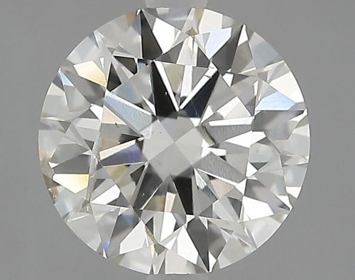 2.51ct K SI2 Rare Carat Ideal Cut Round Lab Grown Diamond