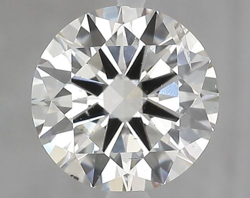 2.55ct J SI2 Excellent Cut Round Lab Grown Diamond