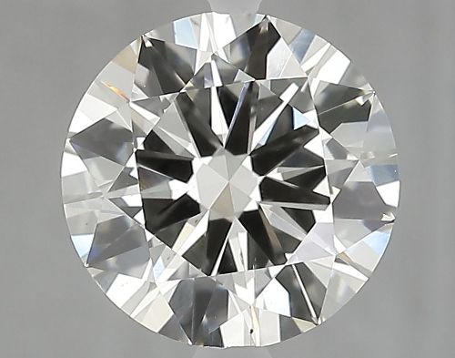 2.52ct J SI1 Excellent Cut Round Lab Grown Diamond