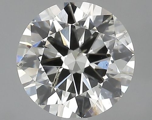 2.50ct J SI2 Excellent Cut Round Lab Grown Diamond