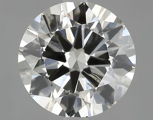 3.00ct K SI2 Excellent Cut Round Lab Grown Diamond