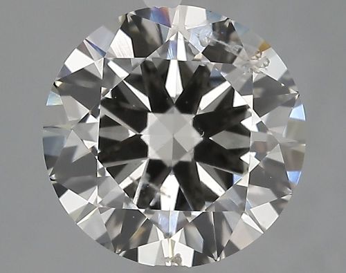 3.01ct K SI2 Very Good Cut Round Lab Grown Diamond