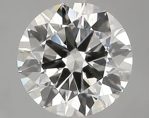 2.51ct J VS2 Excellent Cut Round Lab Grown Diamond