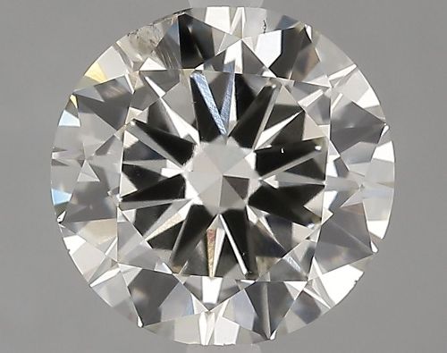 3.00ct K SI2 Very Good Cut Round Lab Grown Diamond