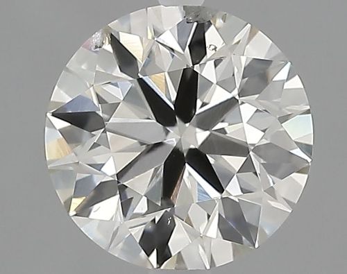 2.01ct J SI2 Rare Carat Ideal Cut Round Lab Grown Diamond