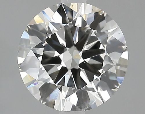 2.14ct J SI1 Excellent Cut Round Lab Grown Diamond