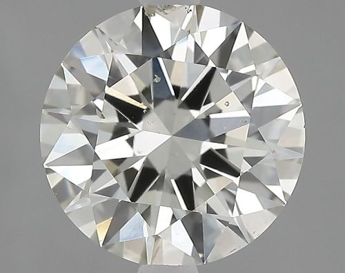 2.42ct J SI1 Excellent Cut Round Lab Grown Diamond