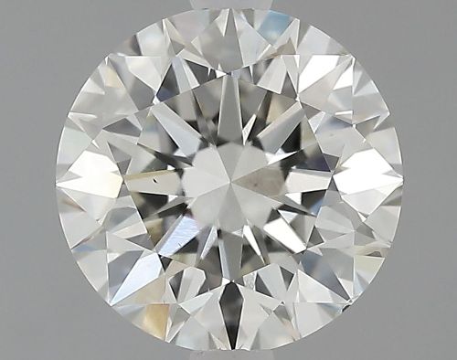 2.13ct J SI1 Excellent Cut Round Lab Grown Diamond