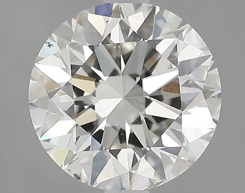 2.07ct J SI1 Excellent Cut Round Lab Grown Diamond