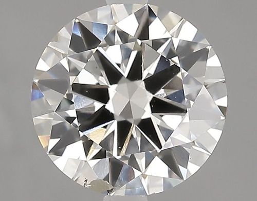 2.43ct J SI2 Excellent Cut Round Lab Grown Diamond