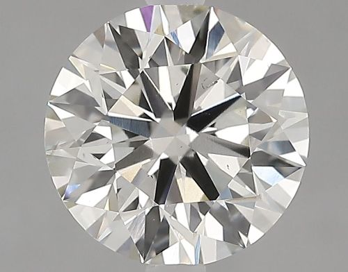 2.62ct K VS2 Rare Carat Ideal Cut Round Lab Grown Diamond