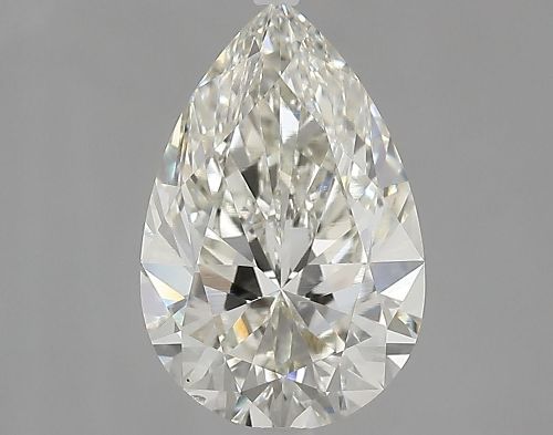 2.51ct J VS2 Rare Carat Ideal Cut Pear Lab Grown Diamond