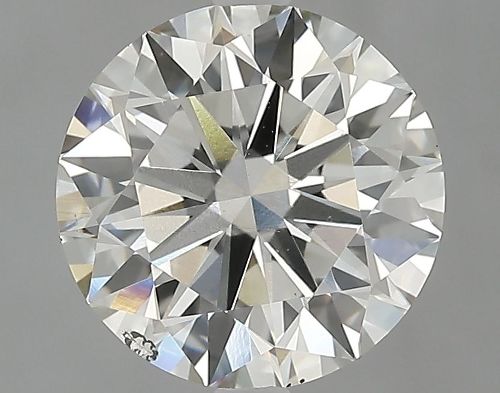 3.12ct K SI1 Excellent Cut Round Lab Grown Diamond