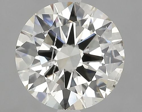 2.60ct K SI2 Excellent Cut Round Lab Grown Diamond